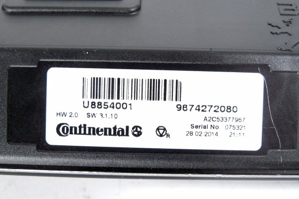 Moduł sterowania klimatyzacji Citroen DS5 2014 (2011-2015) 2.0 HDI Hatchback 5-drzwi 
