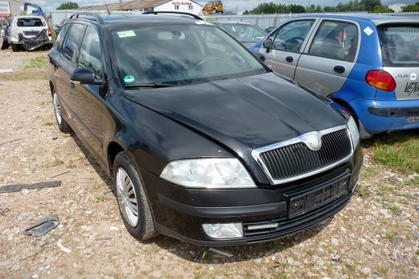 Podnośnik szyby przód lewy Skoda Octavia II 1Z 2005 Kombi