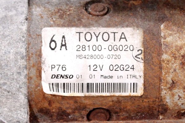 Rozrusznik Toyota Avensis T25 2003-2008 2.0D4D (1.8kW, 9 zębów)