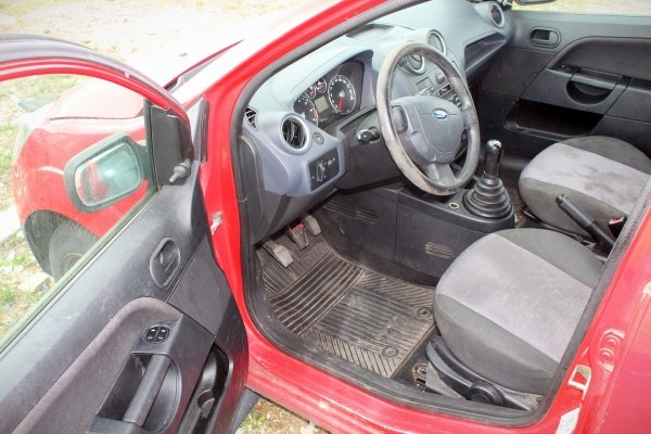 Szyba Drzwi Przód Lewa Ford Fiesta MK6 Lift 2007 1.3i Hatchback 5-drzwi