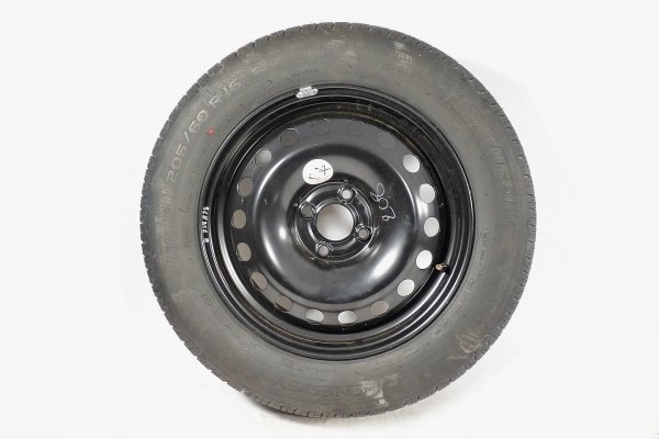 Koło zapasowe R16 4x100 Renault Scenic II 2005 + lewarek + klucze + ucho