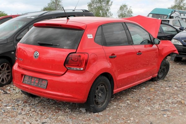 _Klapa bagażnika tył VW Polo 6R 2009 Hatchback 5-drzwi