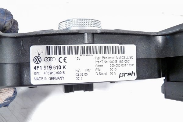 _Panel MMi radia Audi A6 C6 2005 Kombi 
