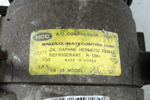 _Sprężarka klimatyzacji Hyundai Matrix 2003 1.6 MPI G4ED