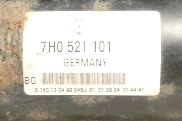 Wał napędowy VW Transporter T5 2004 2.5TDI AXD Bus 