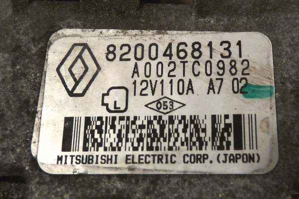 Alternator Renault Kangoo 2007 1.5DCI 