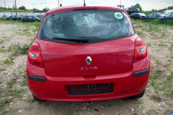 Lusterko lewe Renault Clio III 2008 Hatchback 5-drzwi (kod lakieru: OV727 - RED BRISK BC)
