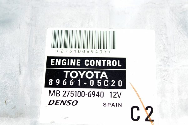 Komputer sterownik silnika stacyjka immo Toyota Avensis T25 2007 1.8VVTI