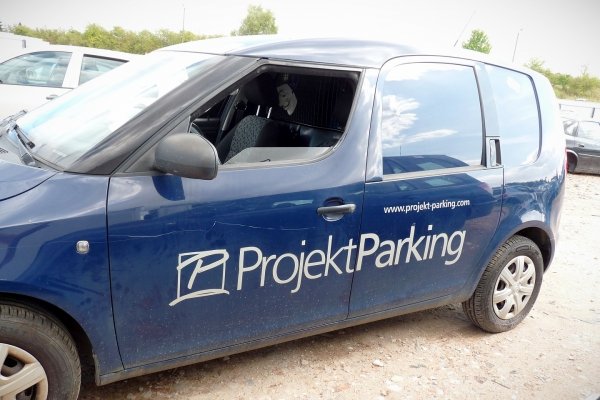Zderzak przód Skoda Praktik 5J Lift 2014 (2010-2015) (kod lakieru: LF5A)