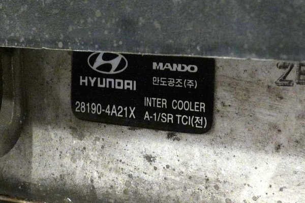 Intercooler chłodnica powietrza Hyundai H1 2001-2004 2.5TD