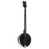 Ortega OBJE250OP-SBK Open Back Banjo Black