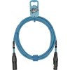 GoodDrut XLRm-XLRf 3m miętowy kabel mikrofonowy