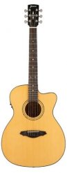 Framus FF14 Folk Cutaway EQ Sitka Spruce Mahogany VSNT Vintage Transparent Satin Natural Tinted