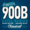 La Bella 900B struny gitary klasycznej półszlify czarne złote