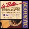 La Bella 700ML Silver Plated struny gitary akustycznej