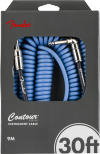 Fender Contour 30' Coiled Cable Lake Placid Blue 9m