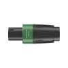 Wtyk głośnikowy zielony 4-pin Roxtone RS4F-N-GN