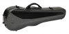 Ever Play Carbon Fiberglass Violin Case 4/4 futerał skrzypce kształtowy włókno węglowe higrometr lekki szary