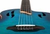 Ortega RTPDLX-FMA Flamed Maple Blue Deluxe TourPlayer gitara elektro-klasyczna
