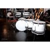 Polmuz Walnut (22/10/12/14/16) Gloss White/Double Black Sparkle Stripe