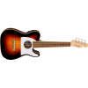 Fender Fullerton Tele Uke Walnut Fingerboard White Pickguard 2-Color Sunburst 