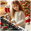 V-TONE VK 200-61L keyboard klawisze organy dla dzieci do nauki gry LED