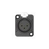 Roxtone RX3FD-BG Gniazdo XLR tablicowe panelowe