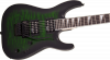 Jackson JS Series Dinky Arch Top JS32Q DKA Amaranth Fingerboard Transparent Green Burst