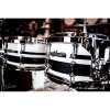 Polmuz Walnut (22/10/12/14/16) Gloss White/Double Black Sparkle Stripe