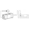 Xvive P1 12 lub 48 Volt Phantom Power zasilacz