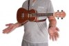 RightOn! Uke Dual Hook Lei Disco krawat do ukulele