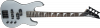 Jackson JS Series Concert Bass Minion JS1X Amaranth Fingerboard Satin Silver