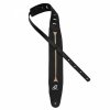 Ortega OSBS-2 Genuine Leather Bass Strap - Vintage Ash