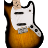 Squier Sonic Mustang Maple Fingerboard White Pickguard 2-Color Sunburst