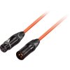 GoodDrut XLRm-XLRf 5m pomarańczowy kabel mikrofonowy