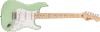 Squier FSR Factory Special Run Sonic Stratocaster Maple Fingerboard White Pickguard Surf Green