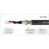Roxtone PGJJ220L6-BG Kabel instr Jack 6.3mm 6m
