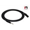 Red`s MCN 13 30 BK Kabel Mikrofonowy Jack/xlr żeński 3m
