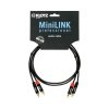 Klotz KTCC090 kabel mini jack stereo - 2x RCA 0,9m