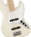 Squier Affinity Series Jazz Bass V Maple Fingerboard White Pickguard Olympic White