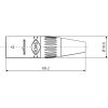 Roxtone RE8MH Obudowa wtyku typu RJ45