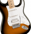 Squier FSR Sonic Stratocaster HSS Maple Fingerboard White Pickguard 2-Color Sunburst