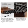 Hluru Kalimba elektryczna 17 ton KEQ17-BlackWalnut