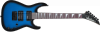 Jackson JS Series Dinky Minion JS1X Amaranth Fingerboard Metallic Blue Burst