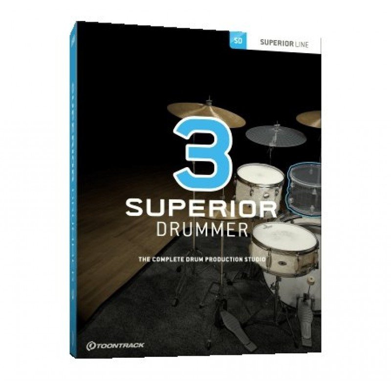 TOONTRACK　SUPERIOR DRUMMER 3 TOONTRACK-SUPERIOR-DRUMMER-3