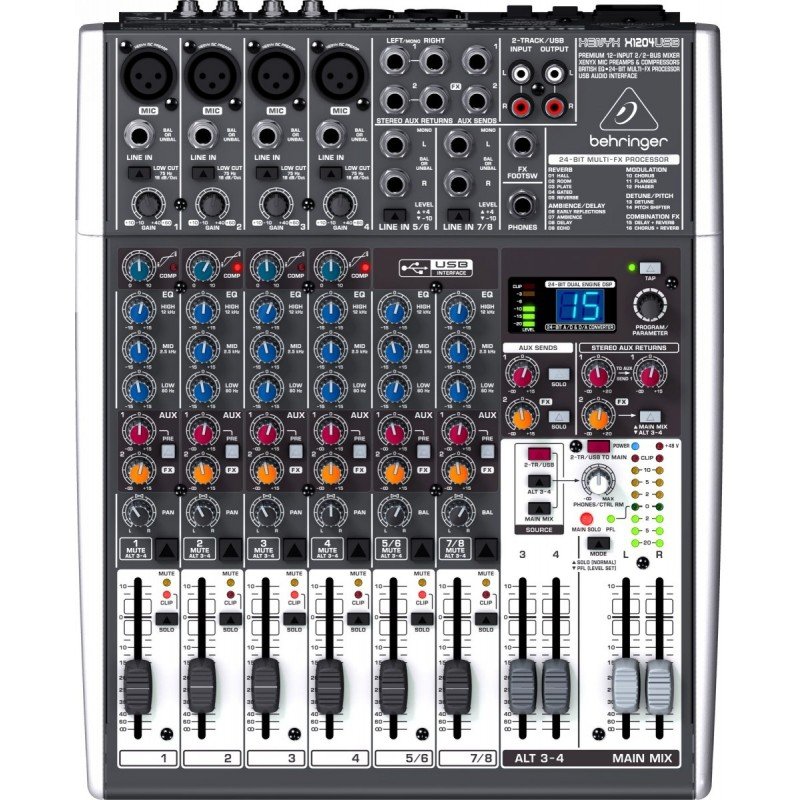 人気の贈り物が大集合 Behringer Mikser kompaktowy XENYX X1204USB エフェクター、PA機器