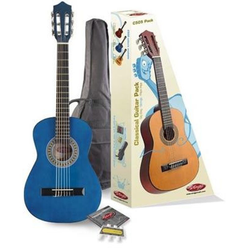 Stagg C505 BL Pack C 505 Gitara klasyczna 1 4 zestaw