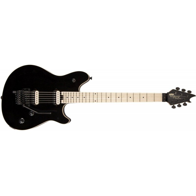 輝く高品質な EVH-Wolfgang-Special-BLK ギター