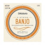 D'Addario EJ55 - 5-String Banjo Phosphor Bronze 10-23