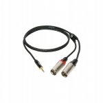 Klotz KY9-180 kabel audio Mini jack stereo - 2X XLR M 1,8m
